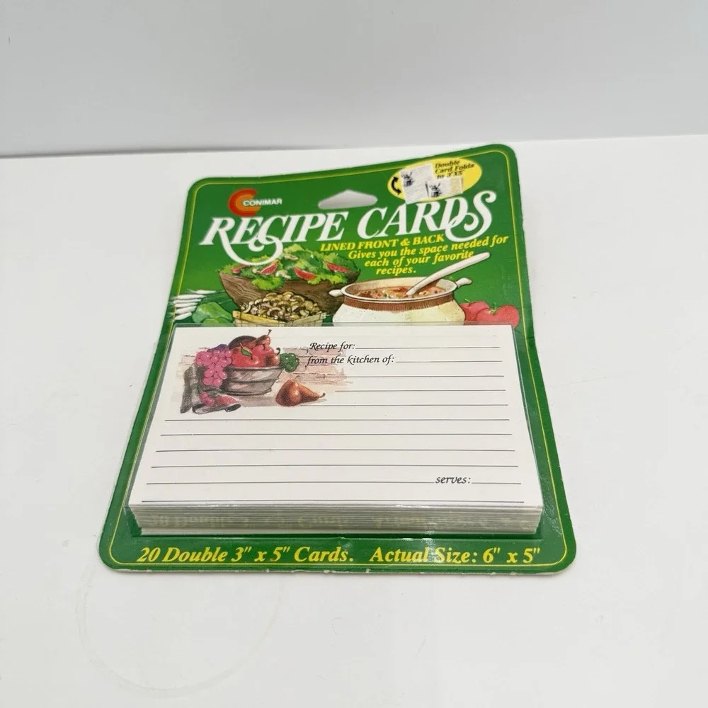 Conimar vintage recipe